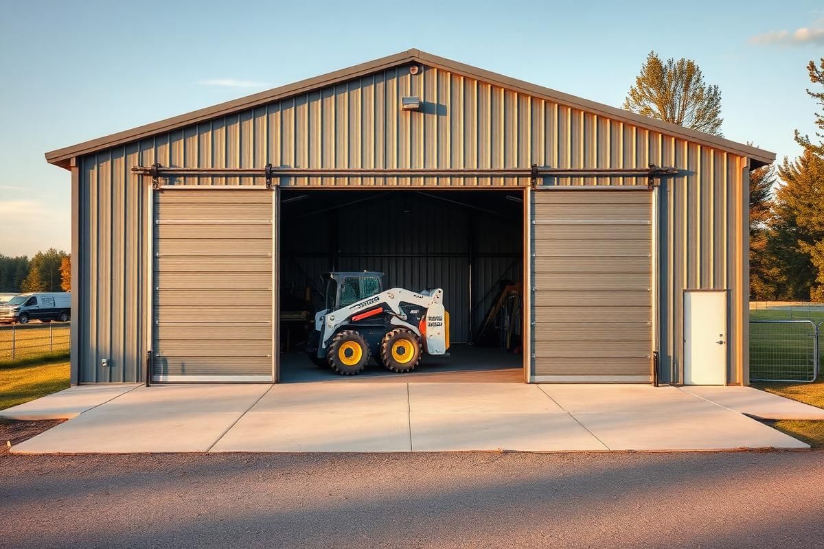 Equipment Storage Buildings project by Kentucky Pole Barn Builders near Owensboro, KY
